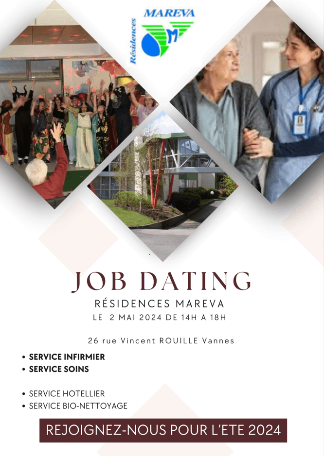 Job dating – Rejoignez-nous pour l’été 2024